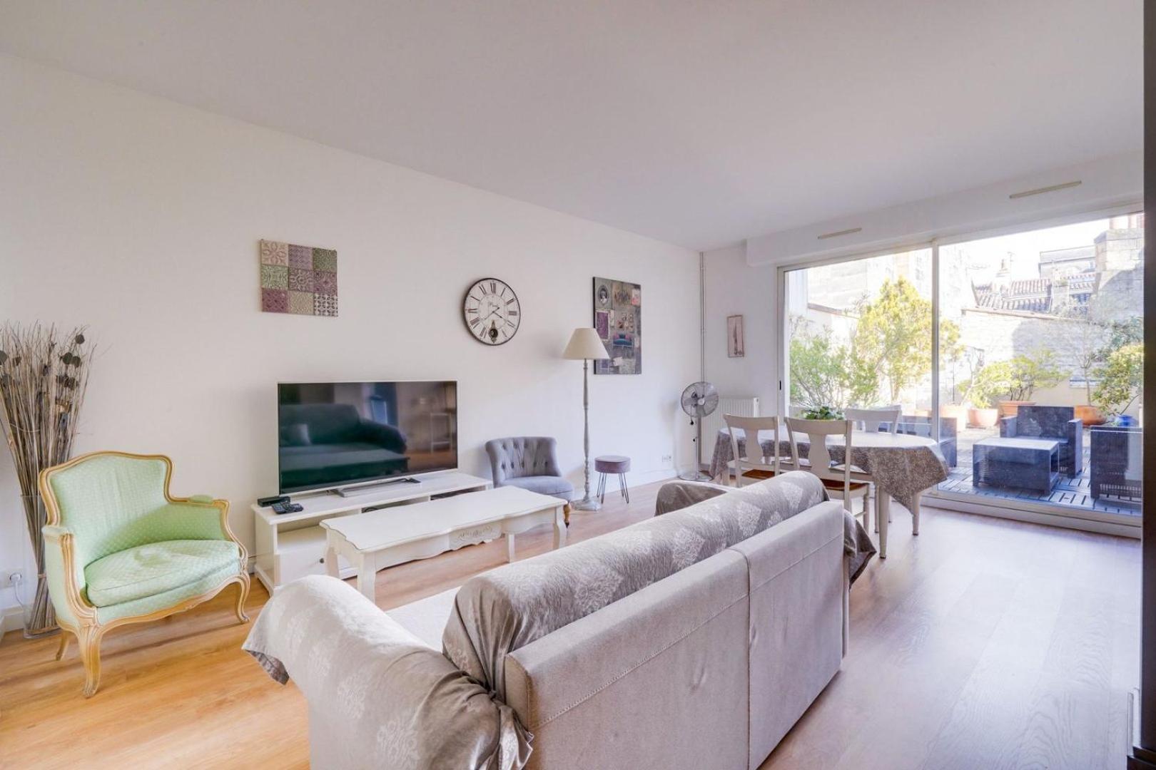 Lovely Apartment With Exceptional Terrace Burdeos Exterior foto